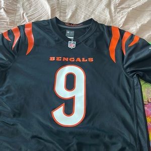 Men’s Joe Burrow Jersey #9 Black